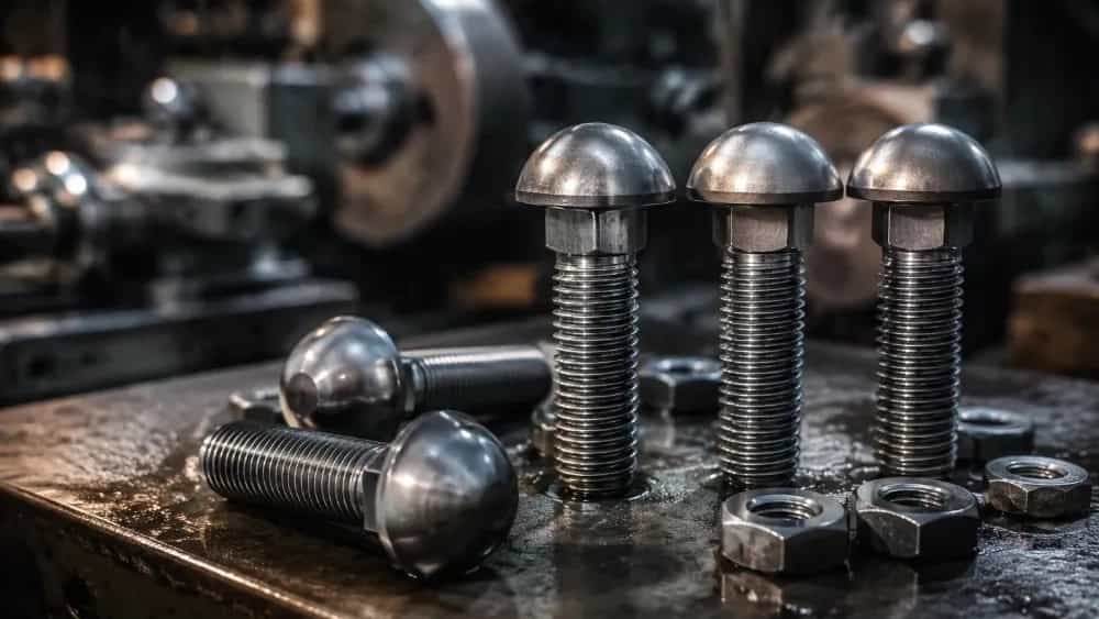 پیچ سر گرد صنعتی با استحکام بالا خرید از فروشگاه صنعتی آرمین